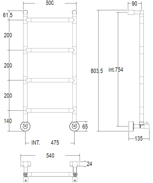 Полотенцесушитель водяной Sereno Margaroli 482M - фото 2