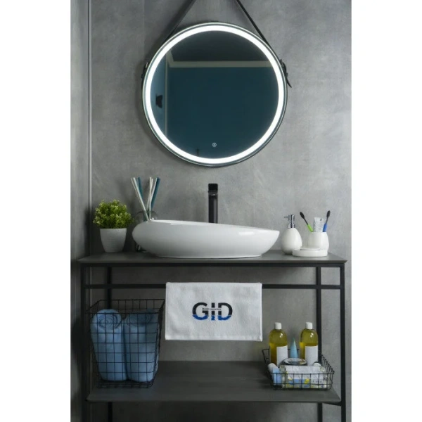 Раковина GID Creativo N9050 59 см белая, в форме чаши, круглой формы - фото 5