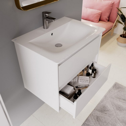 Тумба с раковиной подвесная Ideal Standard Connect Air E0818 60 см с 2-мя ящиками - фото 4
