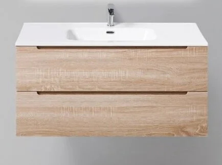 Тумба под раковину подвесная BelBagno Etna 100 см rovere bianco - фото 21