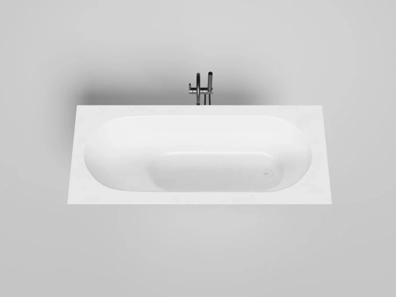 Ванна из искусственного камня Salini Ornella Kit 170x70 см белая, искусственный камень - фото 2
