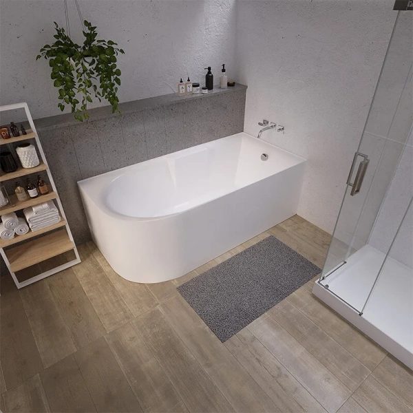 Ванна акриловая Grossman 150x75 см с левая, современныe, hi-tech - фото 3