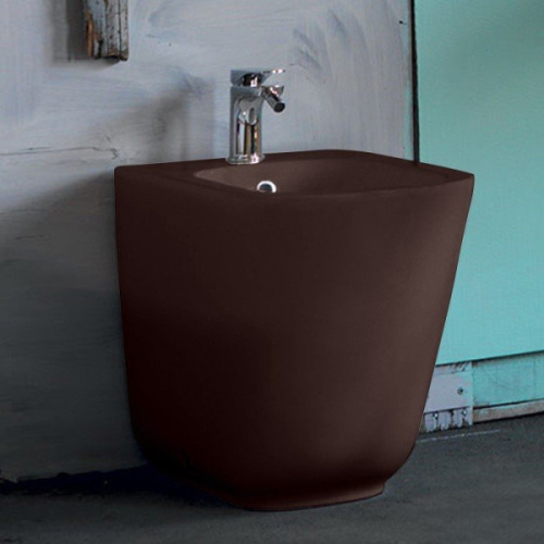 Биде напольное Kerasan Tribeca Borgogna Matt - фото 1