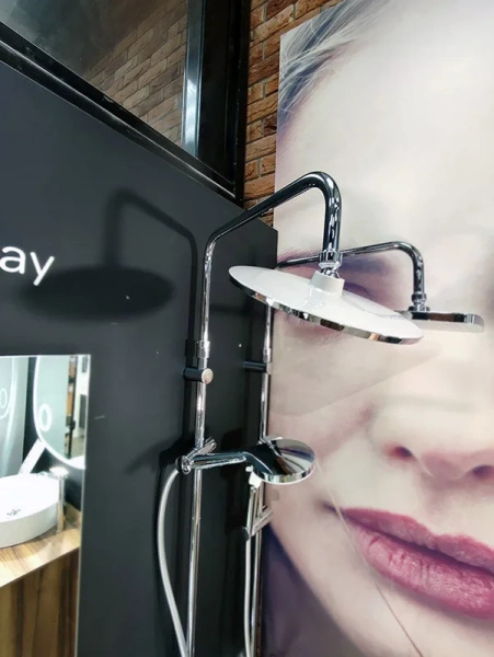 Душевая стойка Am.Pm X-Joy F0785A6 с полкой index_1 - фото 10