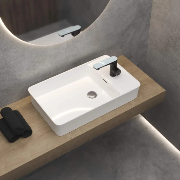 Раковина BERGES Ego 64 см белая - фото 2