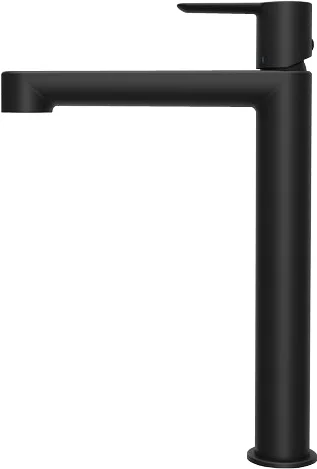 Смеситель для раковины Ravak Puri черный матовый, высокие, из латуни, округлая форма - фото 5