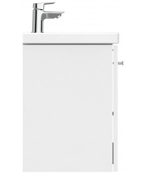 Тумба под раковину подвесная Ideal Standard Connect Space 55 см белый лак глянцевый, комплект (набор) - фото 8