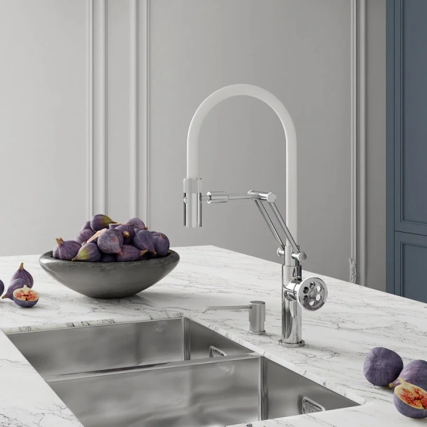 Смеситель для кухни IDDIS Grange с гибким изливом, однорычажные, двухрычажные - фото 8