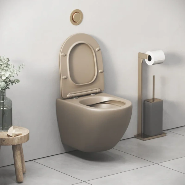 Унитаз подвесной Grossman Color светло-коричневый матовый index_1 - фото 10