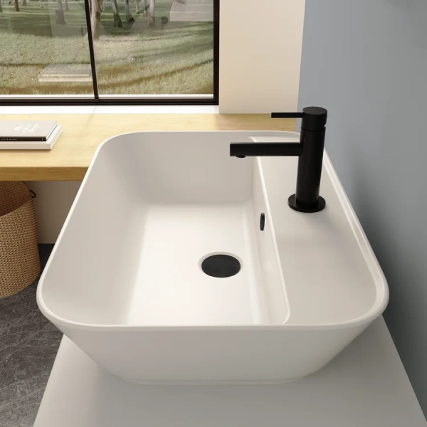 Раковина VitrA Geo 60 см прямоугольная, 60 см - фото 6