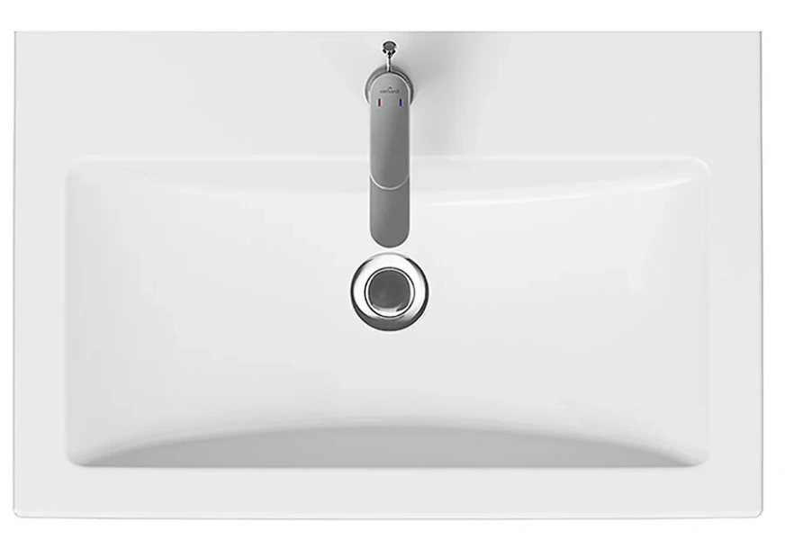 Раковина мебельная OWL 1975 Cersanit Como 70 см белая - фото 3