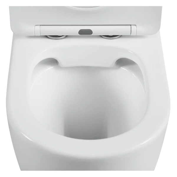 Унитаз компакт Black&White Universe с сиденьем микролифт, фаянс, керамика - фото 9