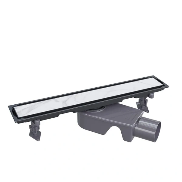 Душевой лоток RGW SDR 60 см с двухсторонней решеткой черный, стандартные - фото 5