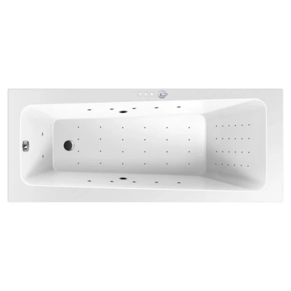 Ванна гидромассажная Excellent Ava Nano 170 x 70 см, белый/хром, WAEX.AVA17.NANO.CR - фото 1