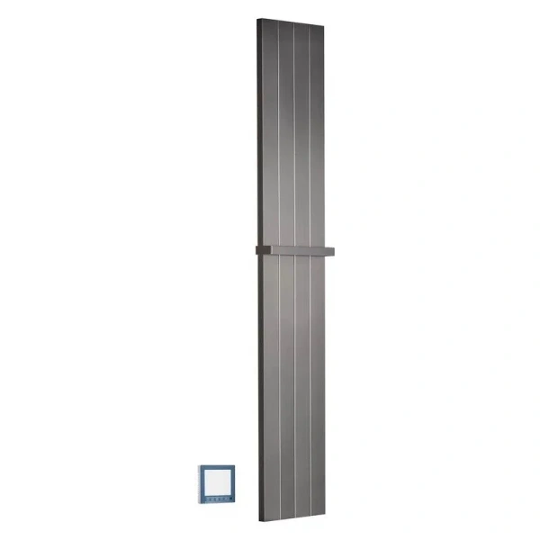 Полотенцесушитель электрический Boheme Flat 25х150 см антрацит - фото 1