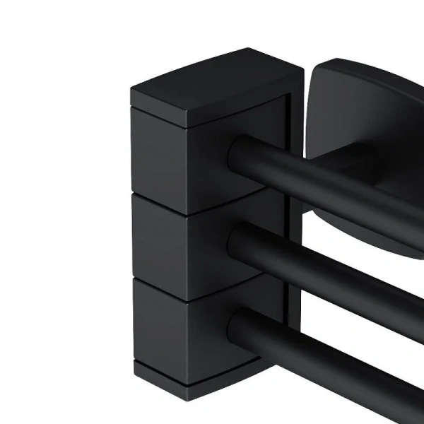 Вешалка-вертушка AM.PM Gem для полотенец, черный матовый, недорого - фото 6