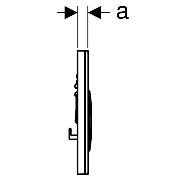 Клавиша смыва Geberit Sigma серая/хром глянцевый, другие - фото 5