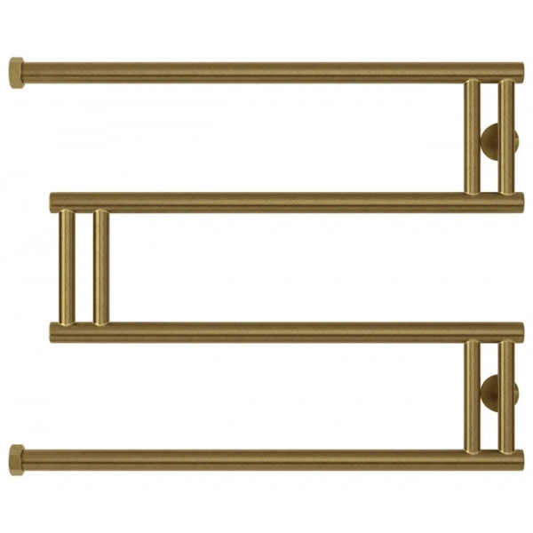 Полотенцесушитель водяной Сунержа High-Tech+ 65х50 см состаренная бронза - фото 3