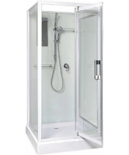 Душевая кабина River Tana 100x100 см с поддоном - фото 1