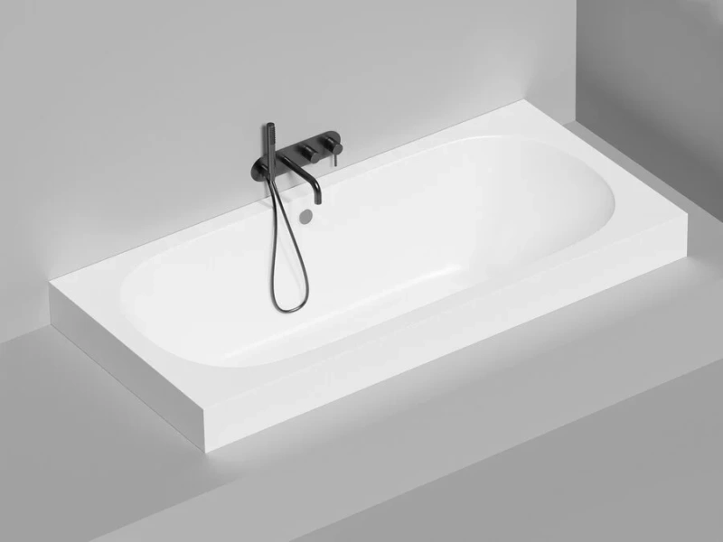 Ванна из искусственного камня Salini Ornella Axis 190x90 см S-Stone (Solix) матовый, нет в наличии - фото 10