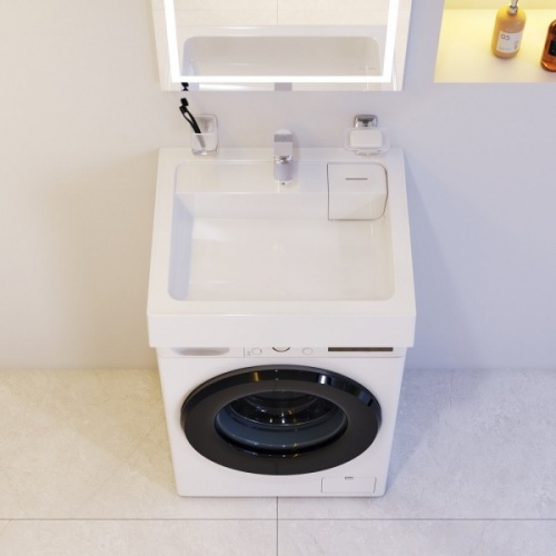 Раковина над стиральной машиной AM.PM X-Joy 60 см - фото 2