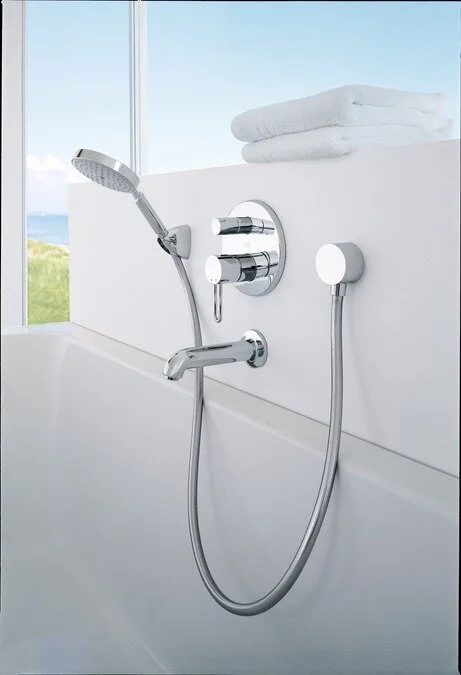 Шланговое подсоединение Hansgrohe FixFit хром, в наличии - фото 2
