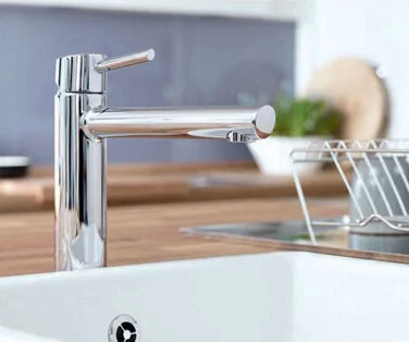 Смеситель для кухни, хром, Grohe Concetto 31129001, высокие, округлая форма - фото 5