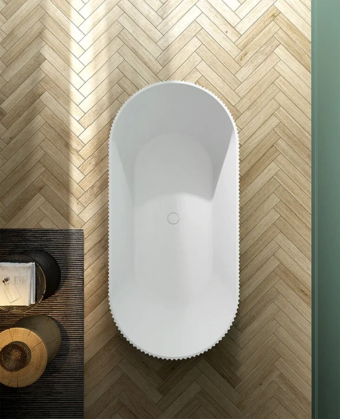 Акриловая ванна Abber 170х80 см овальная, овальные - фото 5