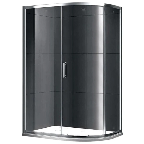 Душевой уголок Gemy Victoria 120х90 см профиль хром - фото 1