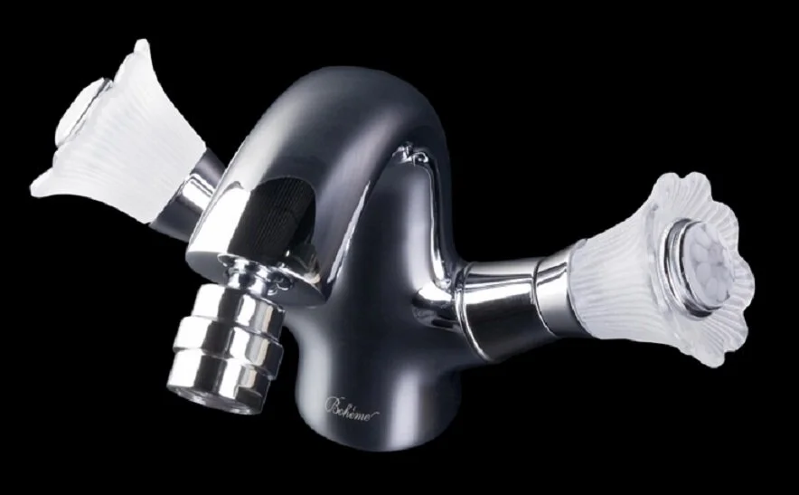 Смеситель для биде Boheme Camelia двухвентильный - фото 1