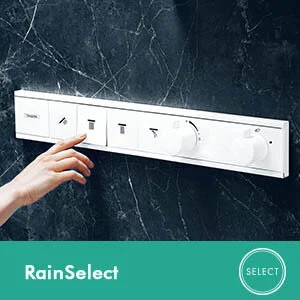 Смеситель для душа Hansgrohe RainSelect белый матовый, 4 потребителя index_1 - фото 9