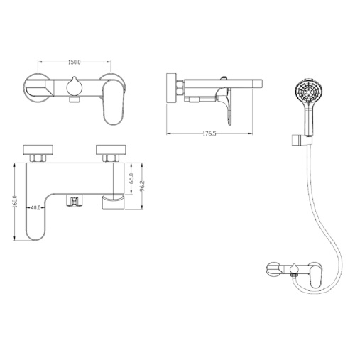 Схема, для ванны - фото 2