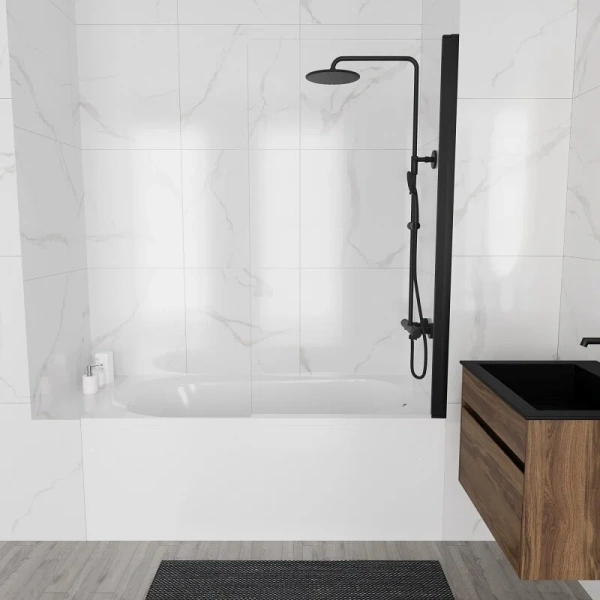 Ванна акриловая Vincea VBT-2B150, 150 x 70 см, без опоры, белый - фото 4