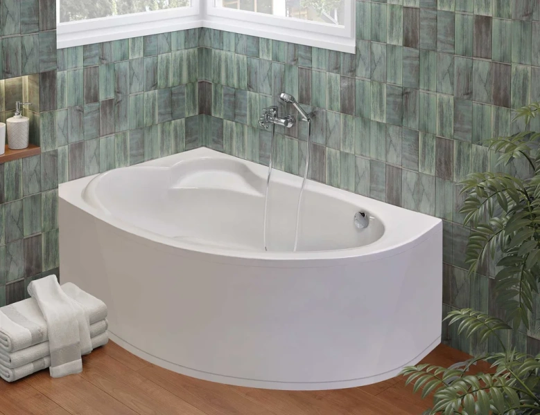 Ванна акриловая Roca Luna 170x115 см левая, акриловые - фото 2