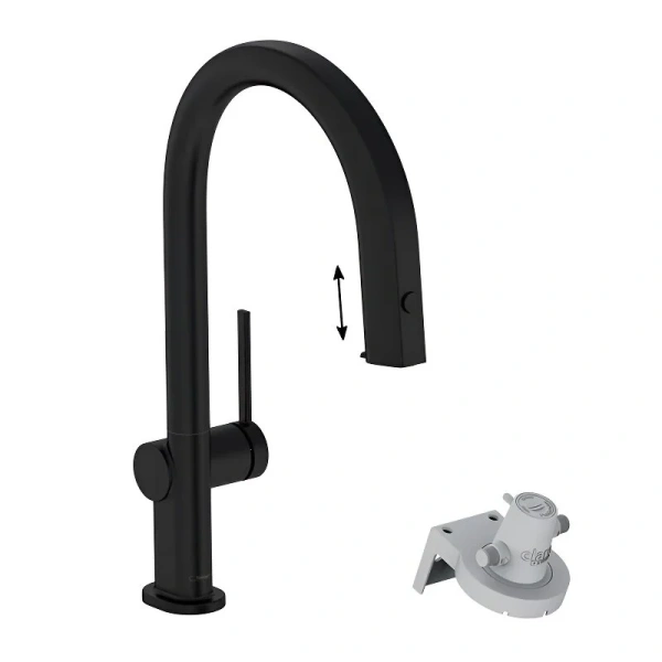 Смеситель для кухни Hansgrohe Aqittura 76803 с выдвижным изливом