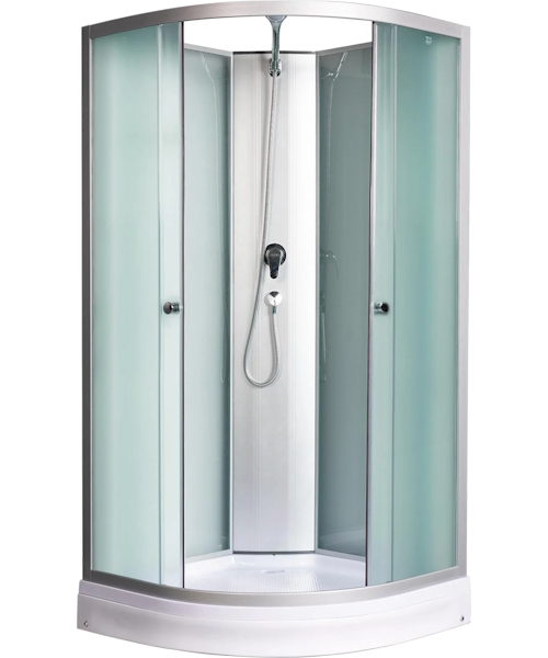 Душевая кабина River Nara Light XL 80x80 см стекло матовое - фото 1