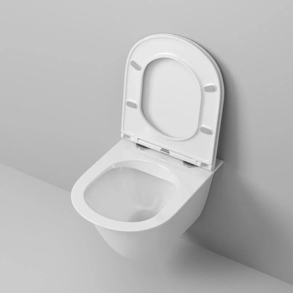 Унитаз подвесной Grossman GR-4412 с микролифтом, современные, hi-tech, круглые - фото 5