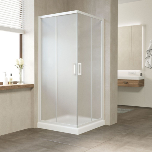 Душевой уголок стекло сатин Vegas-glass ZA 100 10 - фото 1