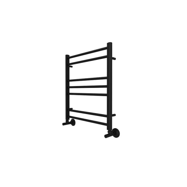 Полотенцесушитель водяной Акватек Вега 50x60 см черный муар, для систем горячего водоснабжения, для систем отопления, с нижним подключением - фото 5