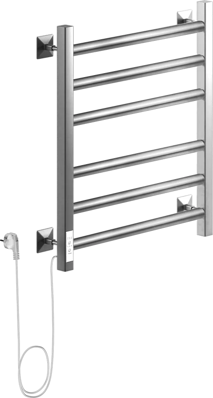 Полотенцесушитель электрический Ника Step 60/50 см хром левый - фото 1