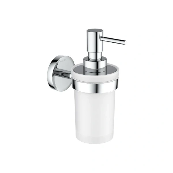 Дозатор для мыла Акватек Европа хром - фото 1