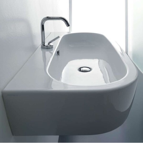 Раковина с отверстием под смеситель Kerasan Flo 3150bi*1 - фото 4