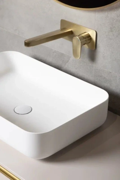 Раковина Boheme Corian 60 см белая, 60 см - фото 6