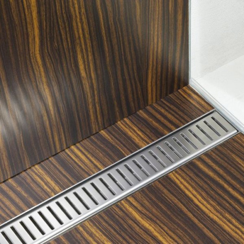 Решетка Alcaplast Pure 85 см черная матовая - фото 4