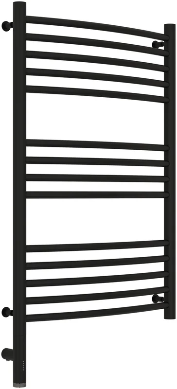 Полотенцесушитель электрический Сунержа Богема 3.0 50x80 см матовый чёрный, левый - фото 3