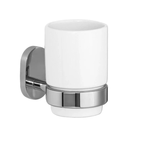 Стакан для ванной IDDIS Mirro Plus хром - фото 1