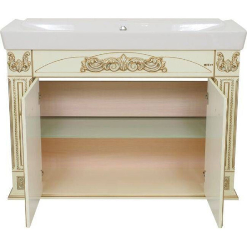 Тумба для раковины, цвет бежевый, Misty Барокко, по запросу - фото 2