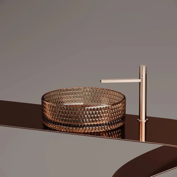 Раковина Ceramica Nova Cristal 36 см бежевая, одинарные - фото 7