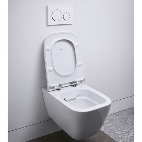 Унитаз с инсталляцией Geberit Smyle с быстросъемной крышкой - фото 4