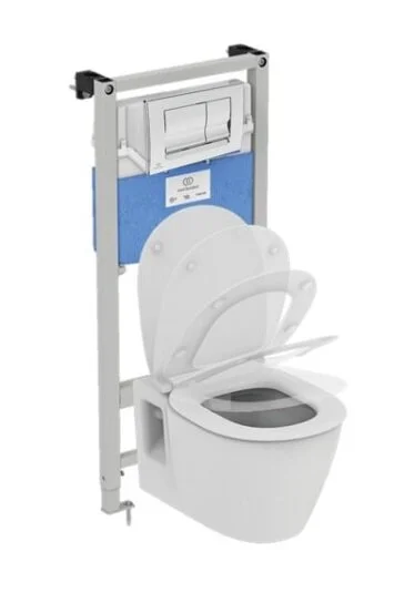 Унитаз с инсталляцией Ideal Standard Connect ProSys Solea M1 c механической панелью смыва - фото 1